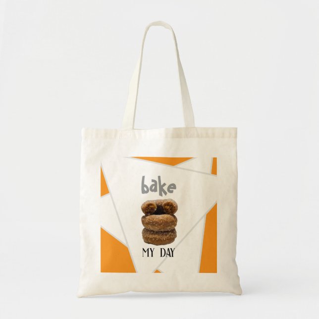 Orange Bake My Day Tygkasse (Framsidan)