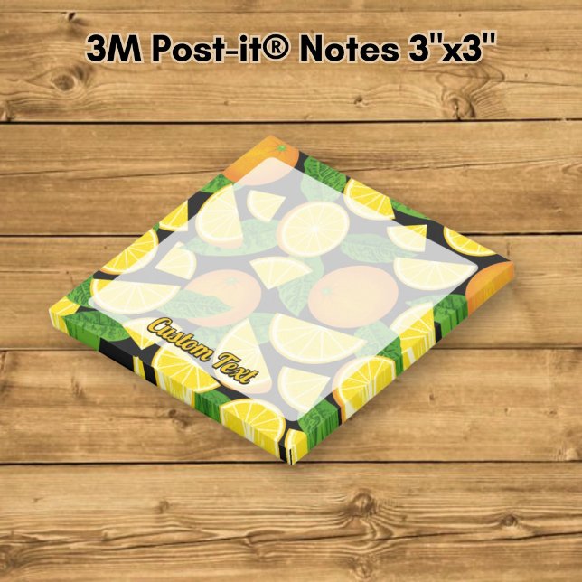 Orange Bakgrund Post-it Block (Skapare uppladdad)