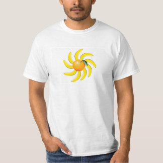 Orange banan t shirt