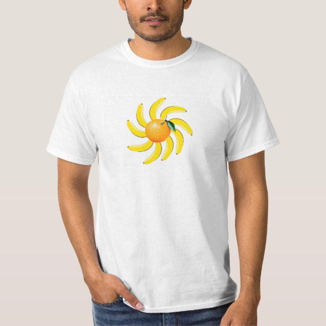 Orange banan t shirt (Framsida)