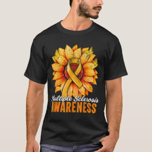 Orange Band Rose Solsystem Multipel Skleros Medvet T Shirt