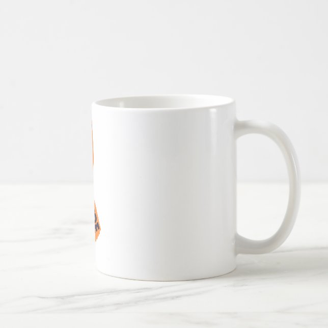 Orange bandmedvetenhet kaffemugg (Höger)