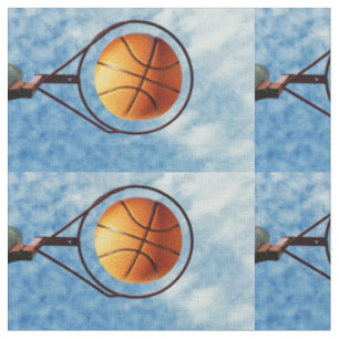 Orange Basketball i Ring, Tyg