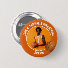 Orange Basketball Player Photo High School Spirit Knapp
