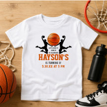 orange basketboll Pojke 5-års födelsedagsfest