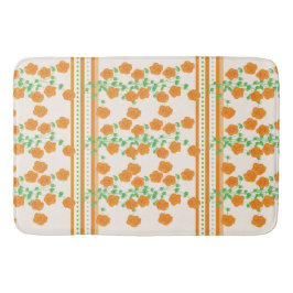 Orange Bathatt Badrumsmatta