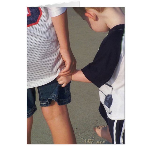 Orange Beach 58 Hälsningskort (Framsidan)