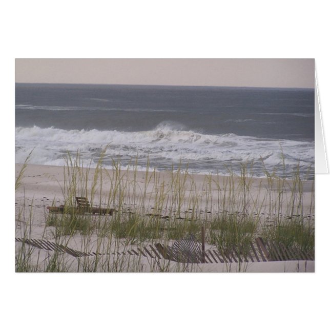 Orange Beach 63 Hälsningskort (Framsidan Horizontal)