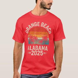 Orange Beach Alabama 2025 Familjeresa Vänner Grupp T Shirt
