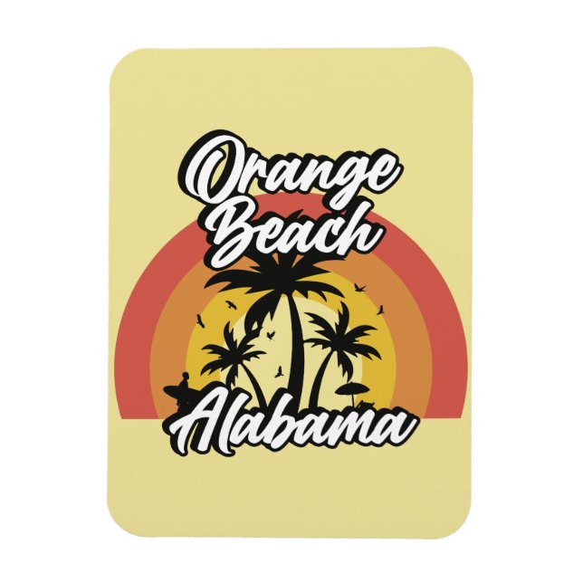 Orange Beach, Alabama Magnet (Vertikal)