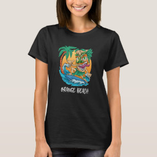 Orange Beach Alabama Surfing Tiki Beach Vacation M T Shirt