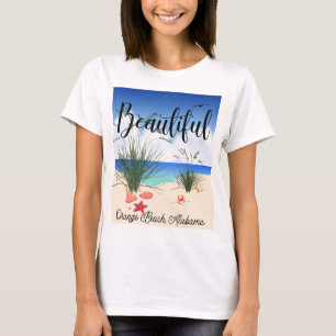 Orange Beach Alabama (vacker) T Shirt