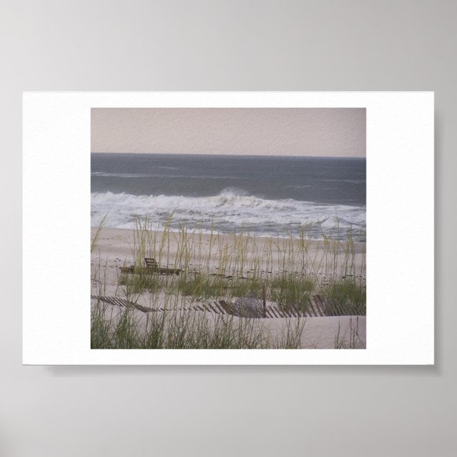 Orange Beach II Poster (Framsidan)