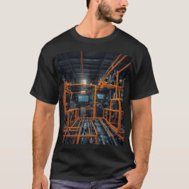 Orange Beam: Den automatiserade fabrikens pulsslag T Shirt