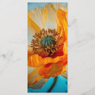 Orange Beauty Bookmark Meny