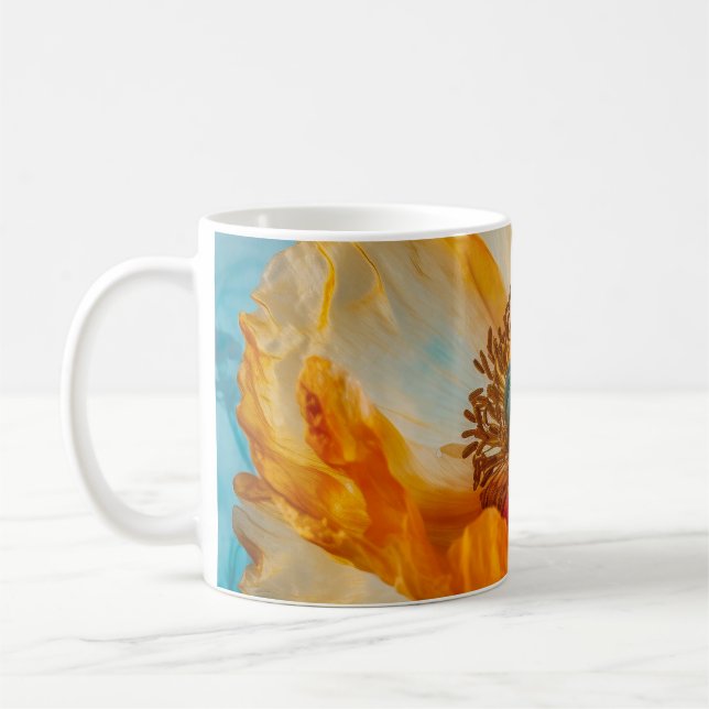 Orange Beauty Kaffemugg (Vänster)