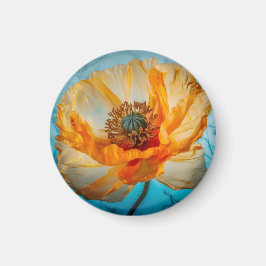 Orange Beauty Magnet