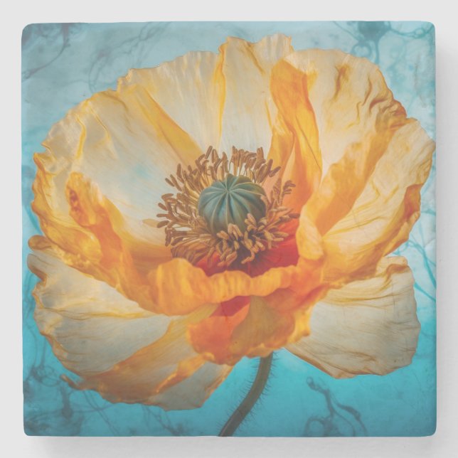 Orange Beauty Stenunderlägg (Framsidan)