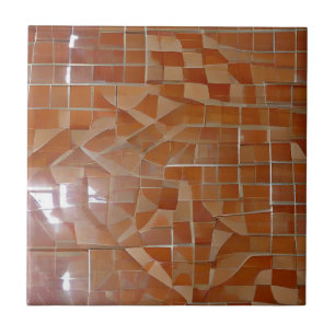 Orange beige keramiska plattor kakelplatta