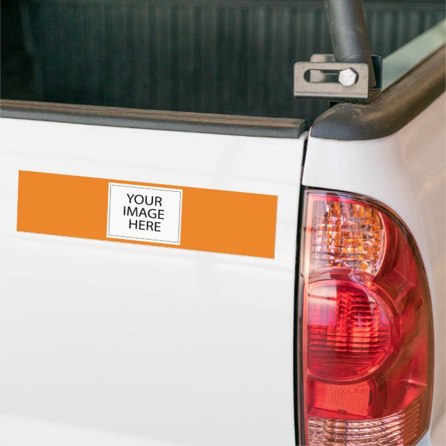Orange #Bildekal Bumper-etikett Bildekal (På lastbil)