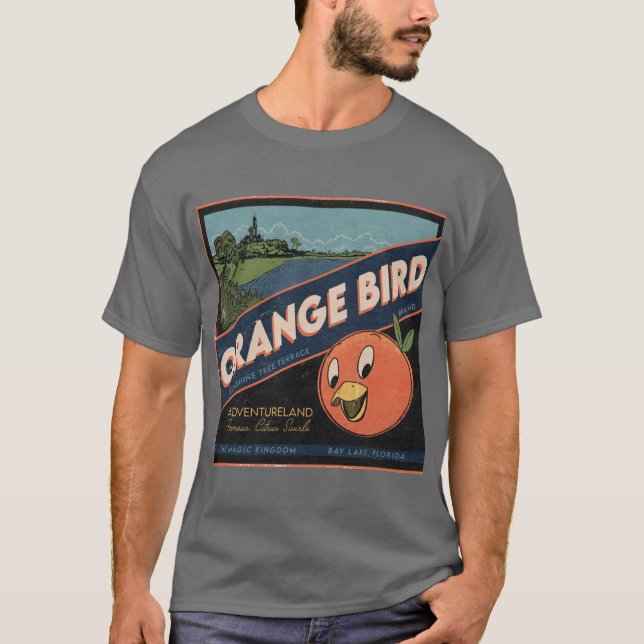 Orange Bird Brand Citrus T Shirt (Framsida)