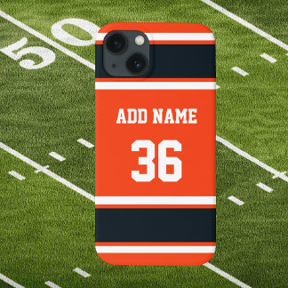 Orange Black and White Sports Rand