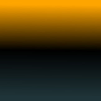 ORANGE BLACK BLUEGREEN Original Gradient Canvas L