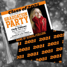 Orange Black School Färg Photo Studenten