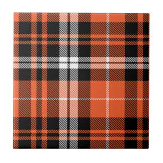 Orange Black White Buffalo Play Rustic Farmhouse Kakelplatta