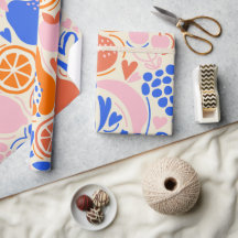 Orange Blåfrukt, grönsaker