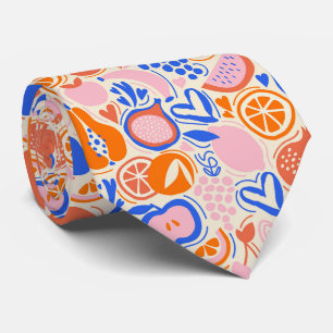 Orange Blåfrukt, grönsaker Slips