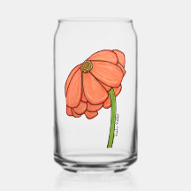 Orange Blomma