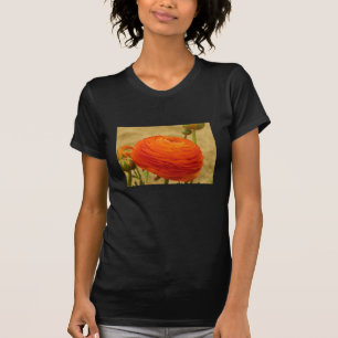 Orange blomma tee