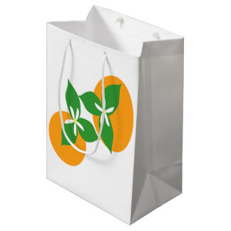 Orange blommar