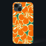 Orange Blommigt Hibiscus Hawaiian Flowers Telefonv<br><div class="desc">Har en orange av hawaiisk hibiscus-blomma. Om du vill ha fler orangar kan du besöka resten av butiken!</div>