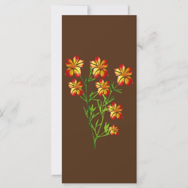 Orange Blommor (Framsida)