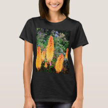 Orange blommor