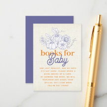 Orange Blue Burlap Little Pumpkin Bokar för Baby