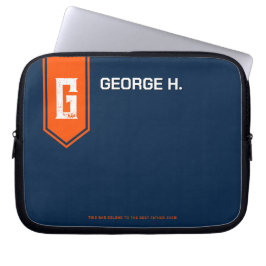 Orange Blue Laptop Case for Man Laptop Fodral