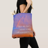 Orange Blue Rainbow Sunset Photo Tro i magi