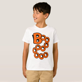 Orange Boo Tee Shirt