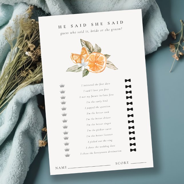 Orange Botaniskt sa att Möhippa Game (Skapare uppladdad)