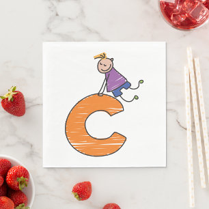 ORANGE BREV C PAPPERSSERVETT