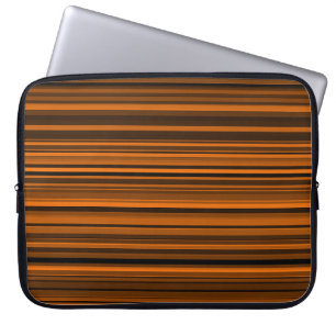 Orange Brown Black Rand Laptop Fodral