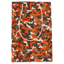 Orange & Brown Camo