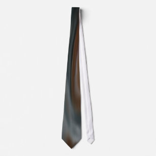 Orange brun vit blått Tie Slips