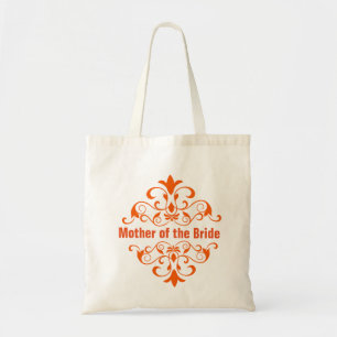 Orange Budens mamma Bröllop Toit Bag Tygkasse