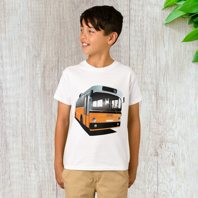 Orange Buss T Shirt (Skapare uppladdad)