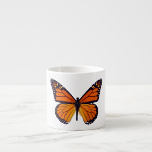 Orange Butterfly Espresso Mugg Espressomugg