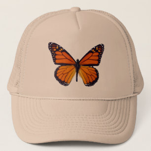 Orange Butterfly Hat Truckerkeps